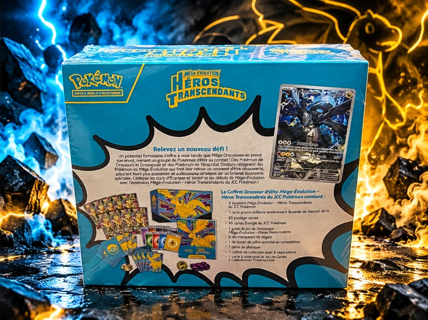 ETB – Coffret Dresseur d’Elite – Pokémon – ME2.5 – Héros Transcendants – FR