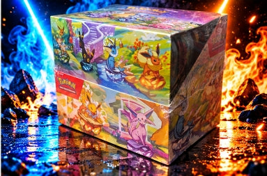 Display Mini Tin Pokémon EV8.5 évolution prismatique