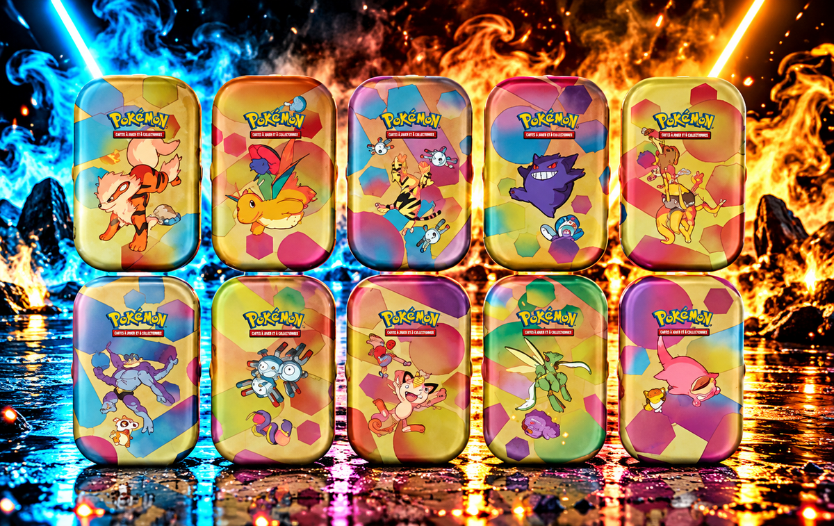 Mini Tin Pokémon EV3.5 – Écarlate et Violet 151 – FR (illustration aléatoire)