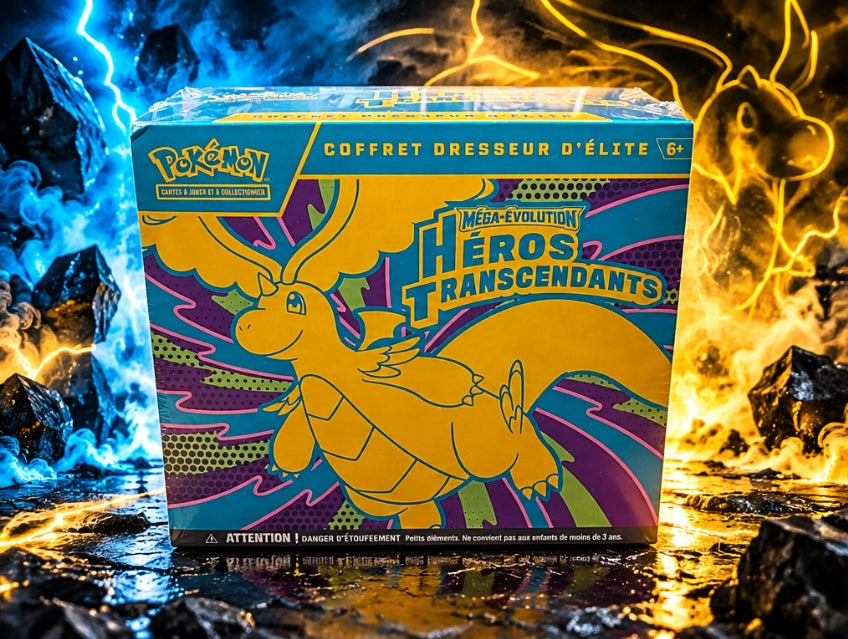 ETB – Coffret Dresseur d’Elite – Pokémon – ME2.5 – Héros Transcendants – FR